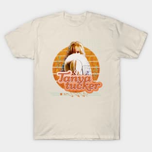 Tanya tucker \\ retro art T-Shirt